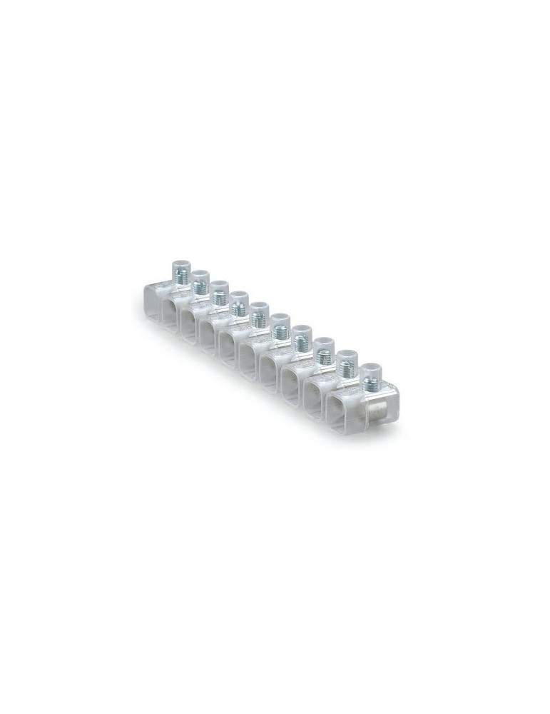 Morsetto In Ottone Forbox 6 Mmq Stecca 10pz LE OFFICINE - 23014