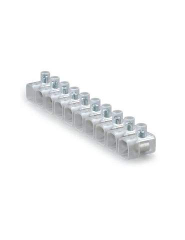 Morsetto In Ottone Forbox 16 Mmq Stecca 10pz LE OFFICINE - 23038