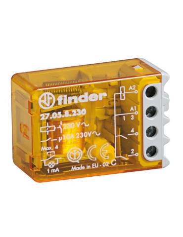 Relè Commutatore 230VAC Serie27 FINDER - 270582300000