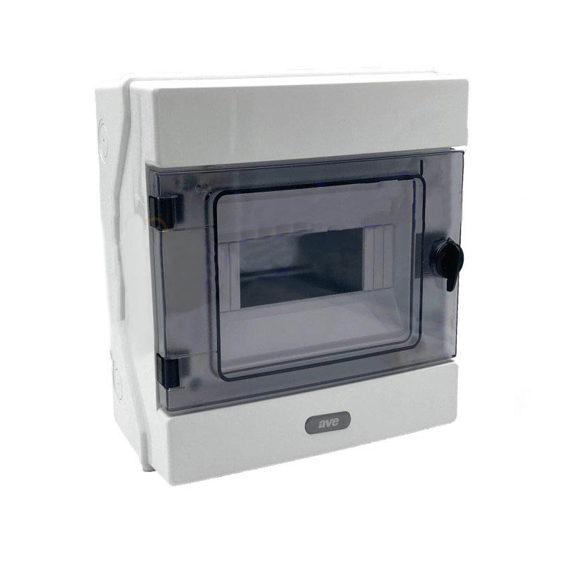 Centralino Da Parete 8 Mod. Ip65 AVE - Q6508