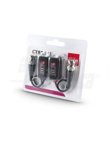 Video Balun Passivo Con Cavetto 1 Canale HD ALPHA ELETTRONICA - CT824/1