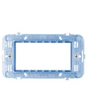 Armatura Supporto Con Viti S44 Per Scatole Rettangolari 4Mod. AVE - 44A04