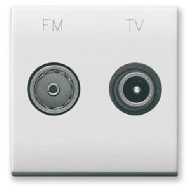 Presa Tv-Fm/Sat Diretta 2 Uscite Domus S44 2Mod. AVE - 441096/2PU
