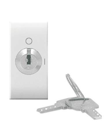 Pulsante A Chiave Domus S44 2P 10Ax 250V AVE - 441075