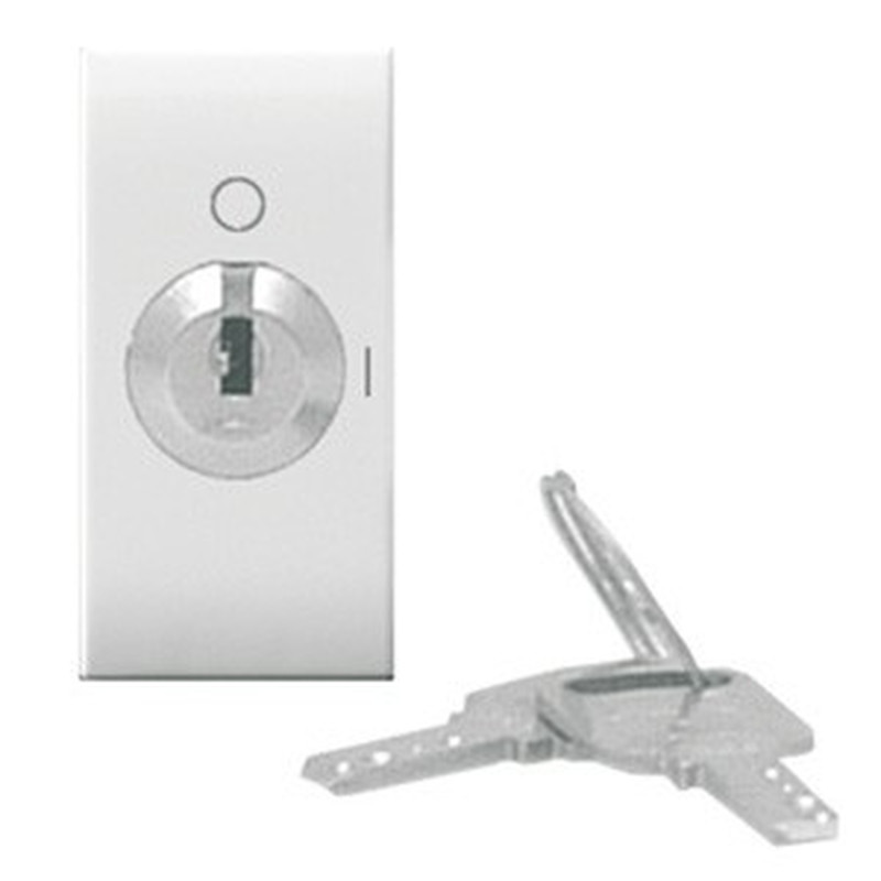 Pulsante A Chiave Domus S44 2P 10Ax 250V AVE - 441075