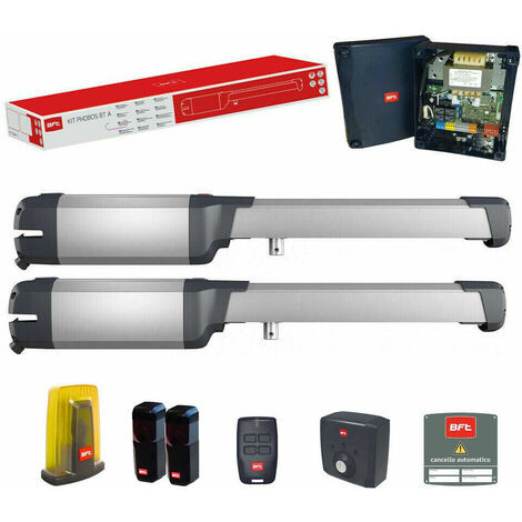 Kit Automazione Cancello Battente PHOBOS 230v 400kg A25 -Garanzia Italia- BFT - 2611927