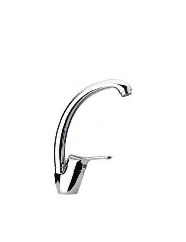 Miscelatore Monoforo Lavello A Canna Alta Tubo Orientabile Cromato Pilot PAINI - 04CR570P1