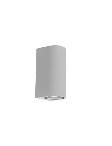 Applique Led Lampada Da Muro In Alluminio CORDOVA 2 Bianco Doppia Emissione BOT LIGHTING - CORDOVA2B