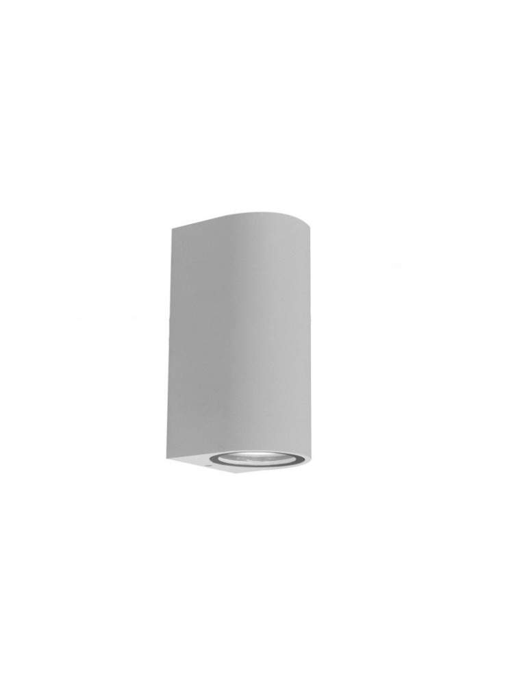 Applique Led Lampada Da Muro In Alluminio CORDOVA 2 Bianco Doppia Emissione BOT LIGHTING - CORDOVA2B