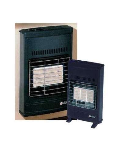 Stufa A Gas A Metano Ad Infrarossi Ventilata Grigio Eco 42T SICAR - ECO42T