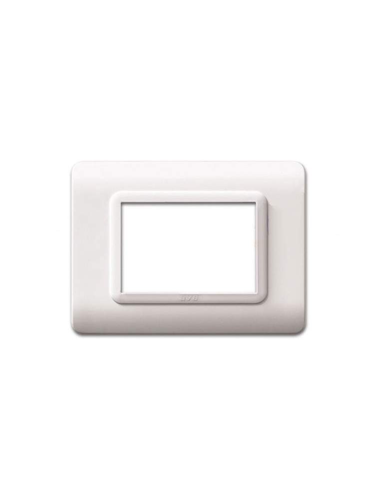 Placca Cornice TECNOPOLIMERO 44 Bianco 3Mod AVE - 44PY03B