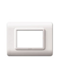 Placca Cornice TECNOPOLIMERO 44 Bianco 3Mod AVE - 44PY03B