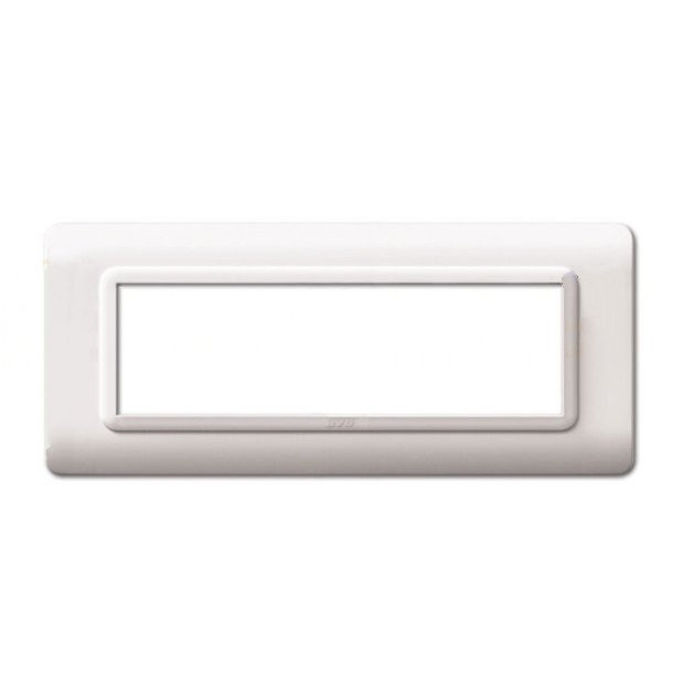 Placca Cornice TECNOPOLIMERO 44  Bianco 7Mod. AVE - 44PY07B