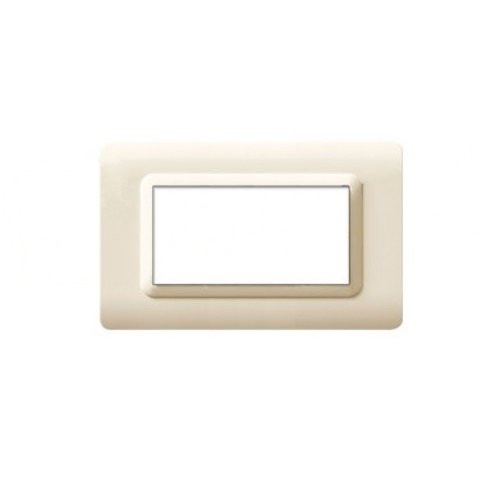 Placca Cornice TECNOPOLIMERO 44 Sabbia 4Mod. AVE - 44PY04SA