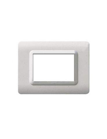 Placca Cornice TECNOPOLIMERO 44 Marmo 3Mod AVE - 44PY03M