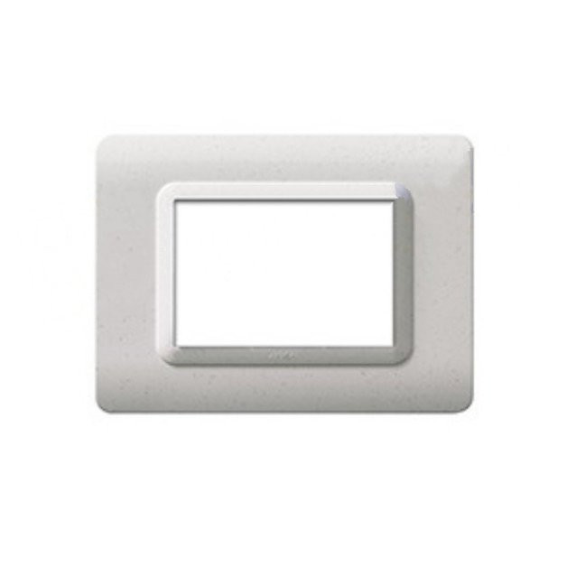 Placca Cornice TECNOPOLIMERO 44 Marmo 3Mod AVE - 44PY03M