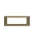 Placca Cornice TECNOPOLIMERO 44 Champagne 7Mod AVE - 44PY07CHO