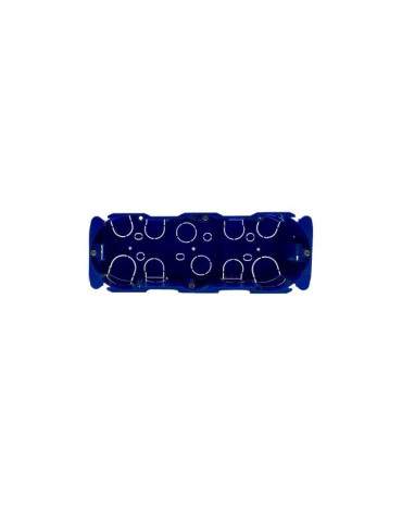 Scatola Rettangolare Per Pareti Cave Porta Frutti 7 Moduli Per Sistema 44 e 6 Moduli Per Sistema 45 AVE - 256CG