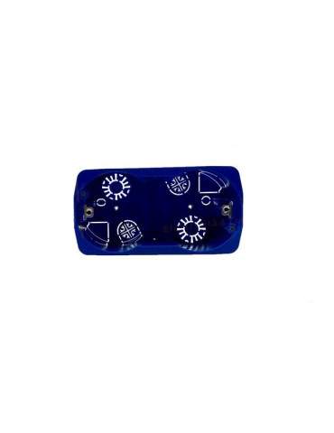 Scatola Rettangolare Per Pareti Cave E/O Cartongesso Porta Frutti 4 Moduli Per Sistema 44 e 45 AVE - 254CG