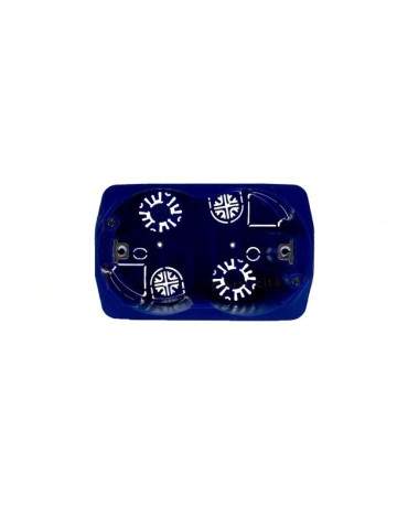 Scatola Rettangolare Per Pareti Cave Porta Frutti 3 Moduli Per Sistema 44 e 45 AVE - 253CG