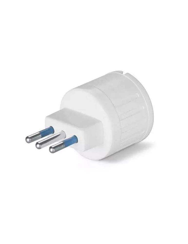 Adattatore Scuko 10A Serie Azzurra Bianco SCAME - 144.441