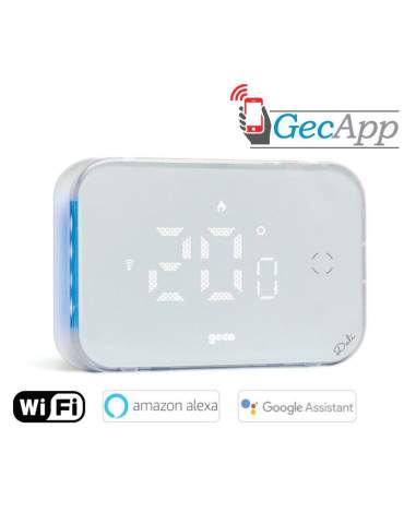 Cronotermostato Intelligente Dalì 313 Wi-Fi Programmabile A Parete Bianco A Led GECA - 33132674