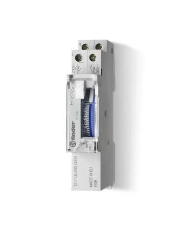 Interruttore Orario Giornaliero Elettromeccanico 1M 16A FINDER - 121182300000