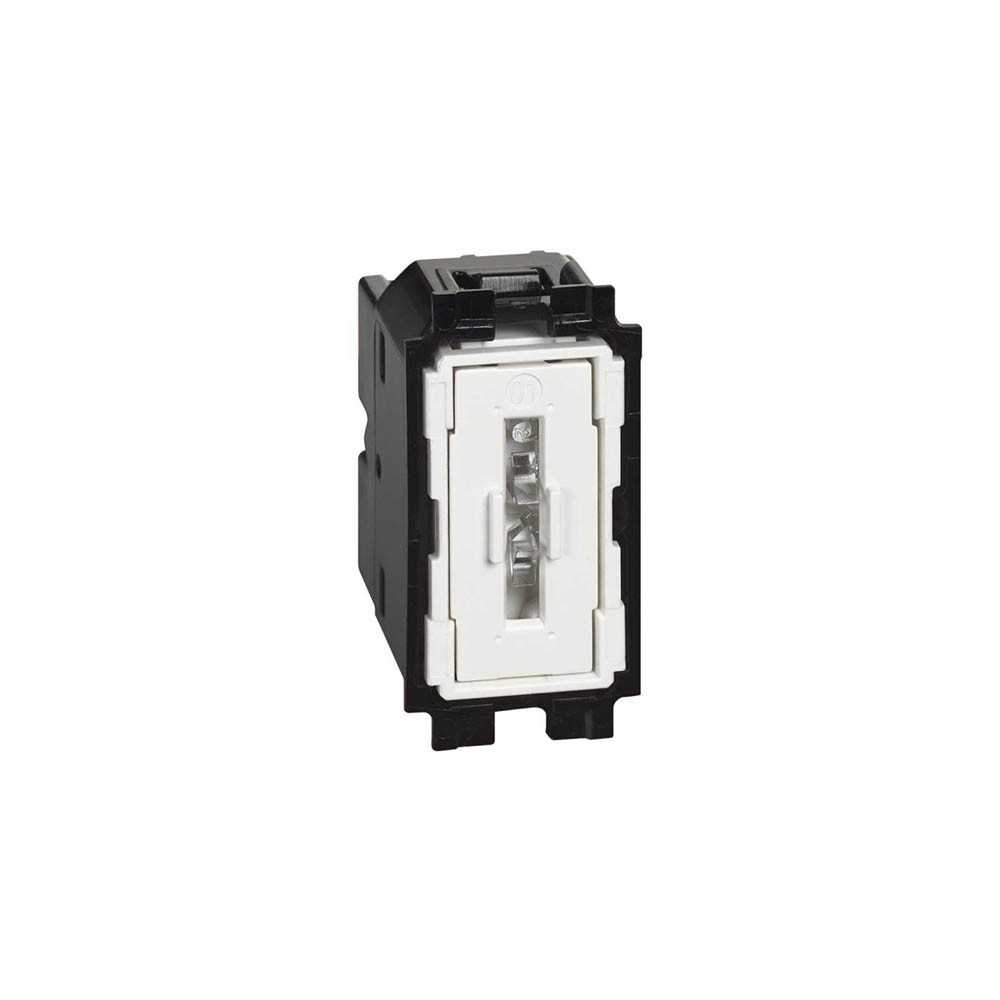 Pulsante In Apertura Illuminabile 1P No/Nc 10A Living Now BTICINO - K4034