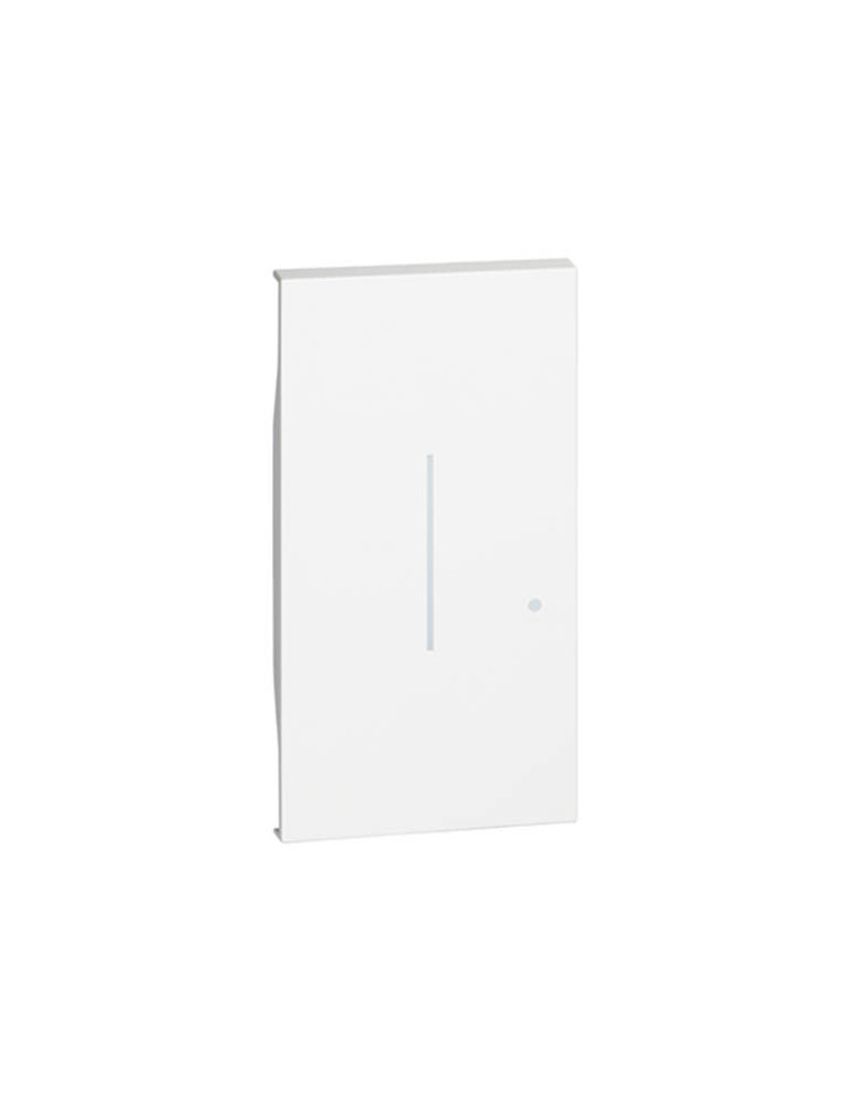 Cover Illuminabile Comando Luci Wireless Bianco Livin Now BTICINO - KW42M2