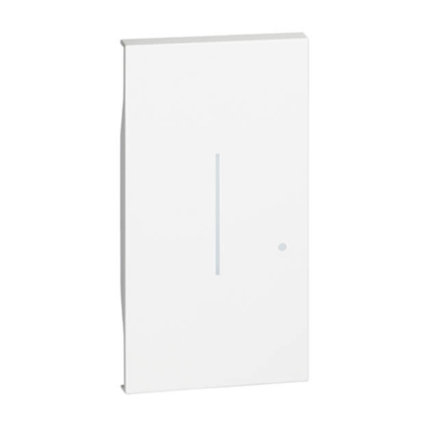Cover Illuminabile Comando Luci Wireless Bianco Livin Now BTICINO - KW42M2