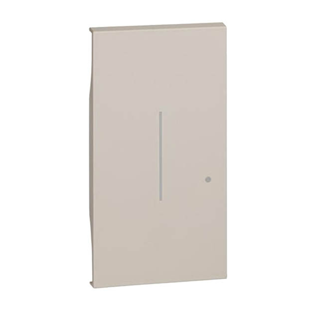 Cover Illuminabile Comando Luci Wireless Sabbia Livin Now BTICINO - KM42M2
