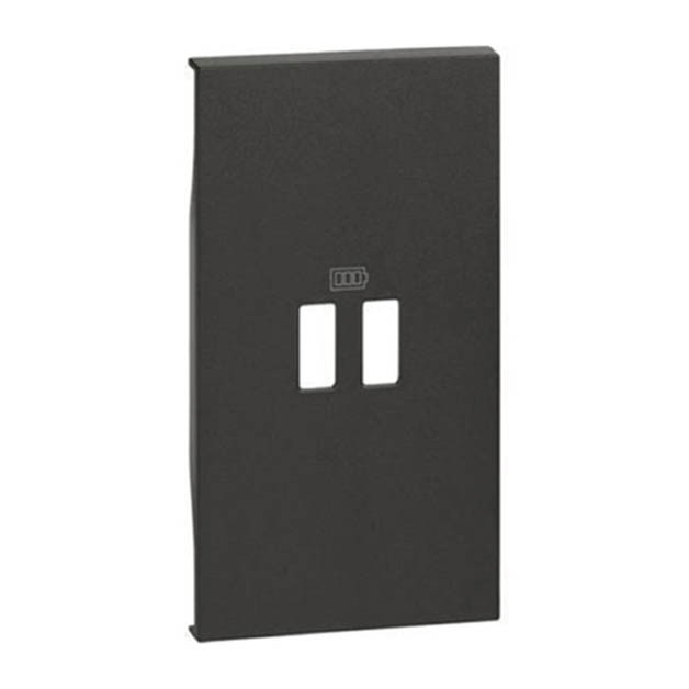 Cover Per Caricatore USB Living Now 2M Nero BTICINO - KG12C