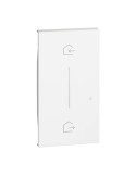 Cover Illuminabile Con Simbolo Entra E Esci Bianco Living Now BTICINO - KW40M2