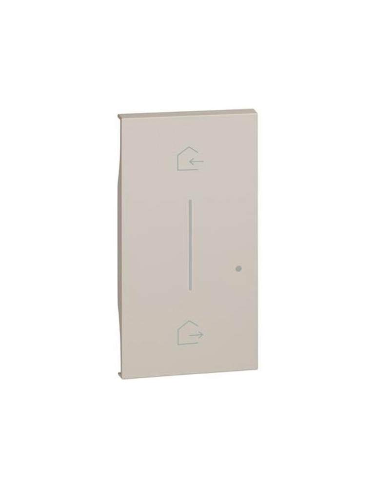 Cover Illuminabile Con Simbolo Entra E Esci Sabbia Living Now BTICINO - KM40M2