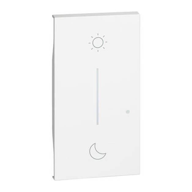 Cover Simbolo Notte E Giorno Bianco Wireless Living Now BTICINO - KW41M2