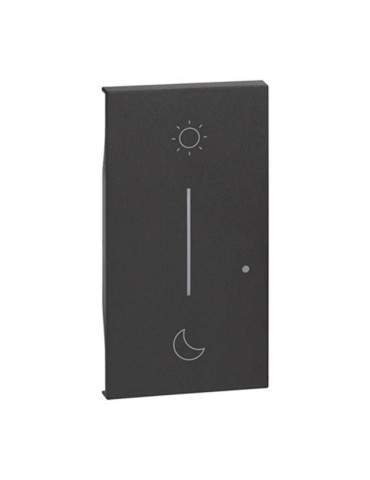 Cover Con Simbolo Notte Giorno Nero Wireless Living Now BTICINO - KG41M2