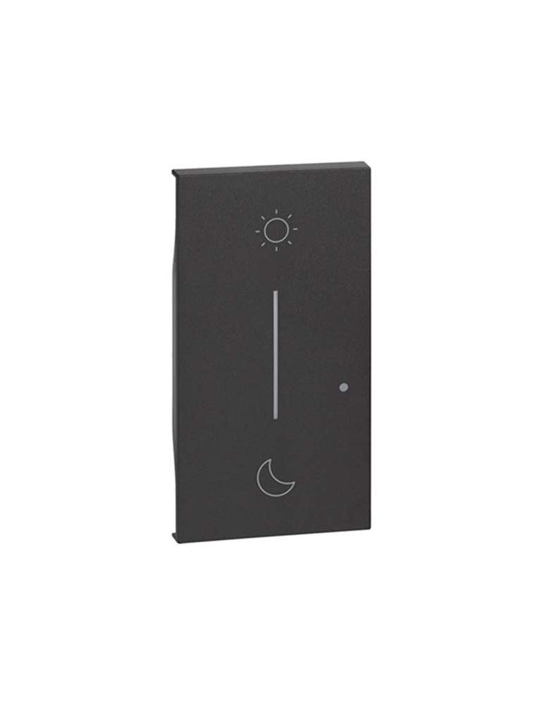 Cover Con Simbolo Notte Giorno Nero Wireless Living Now BTICINO - KG41M2