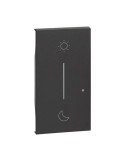 Cover Con Simbolo Notte Giorno Nero Wireless Living Now BTICINO - KG41M2