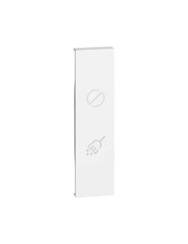 Cover Commutatore Per Hotel Non Disturbare E Riordinare Bianco 1Modulo Living Now BTICINO - KW11H
