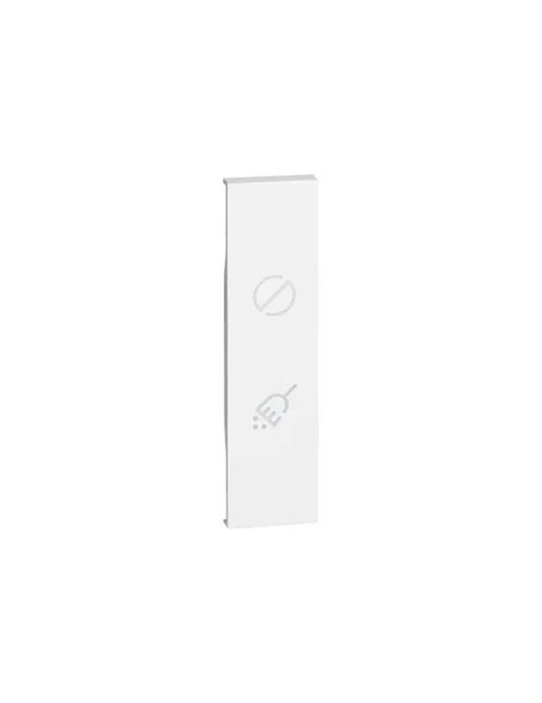 Cover Commutatore Per Hotel Non Disturbare E Riordinare Bianco 1Modulo Living Now BTICINO - KW11H
