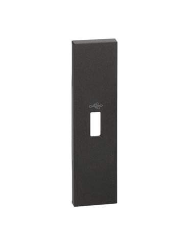 Cover Connettore USB Nero 1modulo Living Now BTICINO - KG10P