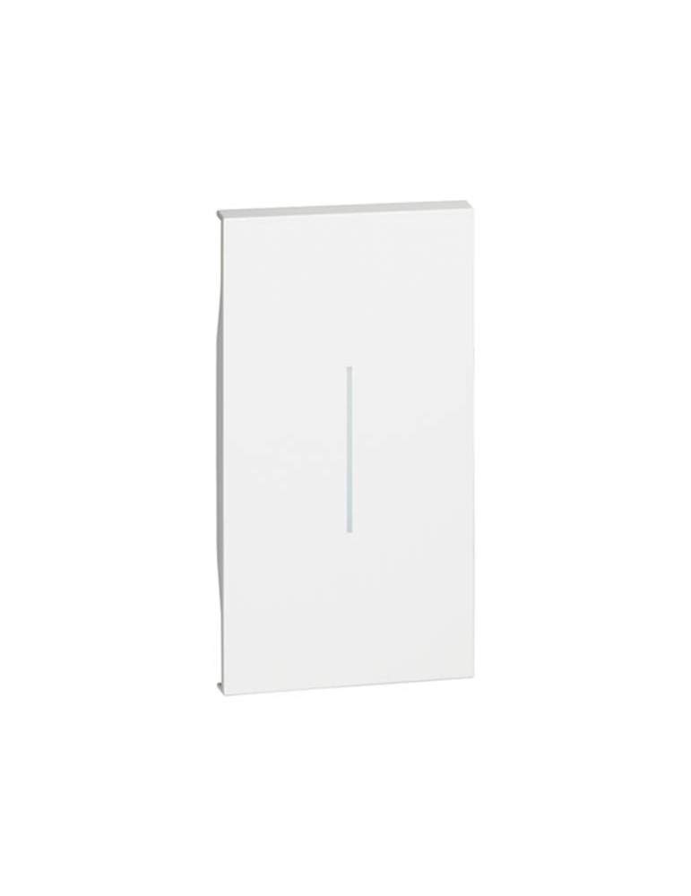 Cover Illuminabile Per Comando 2 Moduli Bianco Living Now BTICINO - KW01M2
