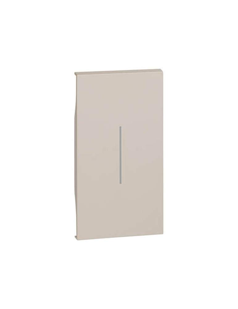 Cover Illuminabile Per Comando 2 Moduli Sabbia Living Now BTICINO - KM01M2