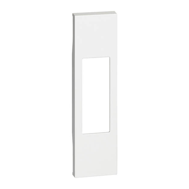 Cover Per Presa Standard Italia 10/16A 1Modulo Bianco Living Now BTICINO - KW02