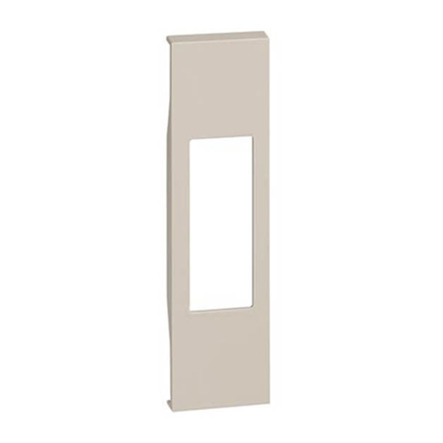 Cover Per Presa Standard Italia 10/16A 1Modulo Sabbia Living Now BTICINO - KM02
