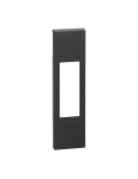 Cover Per Presa Standard Italia 10/16A 1Modulo Nero Living Now BTICINO - KG02