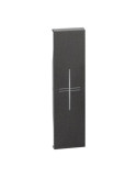 Cover Per Comando Tapparelle Connesso Nero Living Now BTICINO KG32