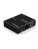 Ripetitore Schermato Estensore Di Segnale HDMI Extender Su Singolo Cavo Ethernet 60MT Cat5e/6 1080P POC ELCART 42/14000