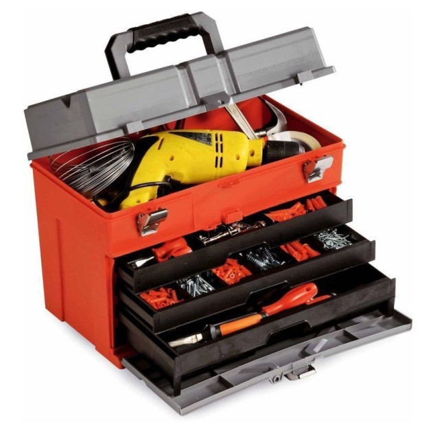 Cassetta Portautensili Porta Attrezzi 855 PLANO - 18551ZR