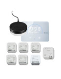 Kit Automazione 13S28230B000POA Tapparelle Yesly Connesso + 1CB190050007POA Bliss2 Termostato Smart Gateway FINDER - 00K163